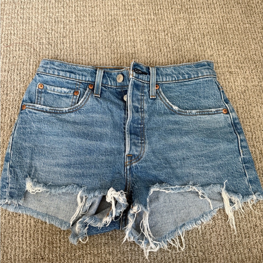Levi's 501 Light Wash Jean Short